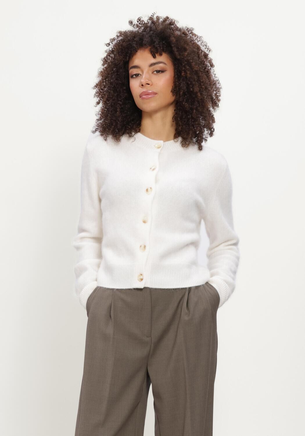 Witte LISA YANG Vest AZALEA CARDIGAN - large