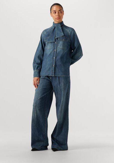 Blauwe LUISA CERANO Wide jeans 628814/3474 - large