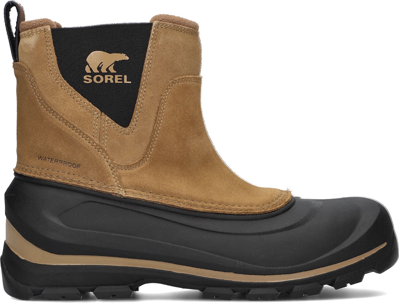 Sorel Chelsea Boots Heren Buxton Pull On, Maat: 40, Materiaal: Suède, Kleur: Cognac