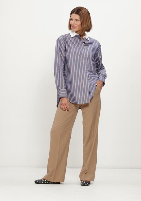 Camel FORTE FORTE Pantalon GRAIN DE POUDRE ELASTICATED PANTS - large