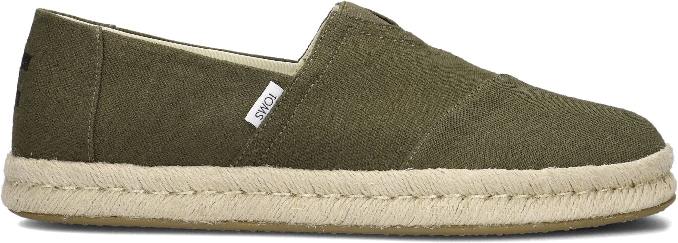 Toms Instappers
Heren Alp Rope 2.0, Maat: 46, Materiaal: Canvas, Kleur: Groen