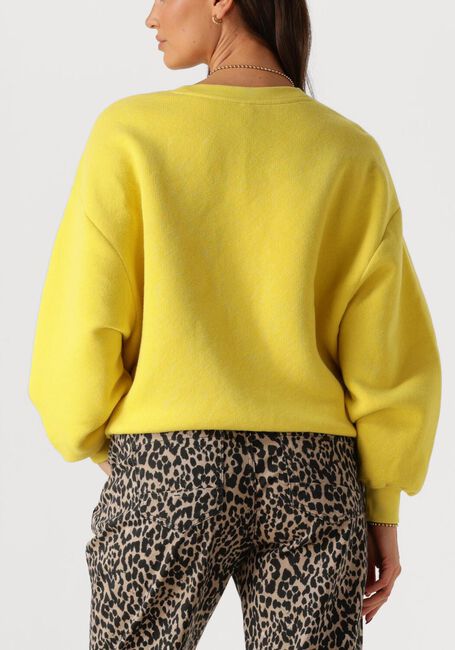 Gele SUMMUM Sweater SWEATSHIRT VINTAGE SWEAT - large