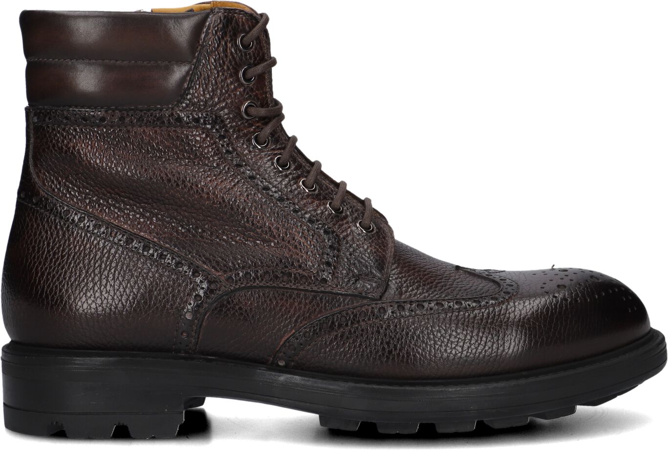 Magnanni Veterboots Heren 26052, Maat: 46, Materiaal: Leer, Kleur: Bruin