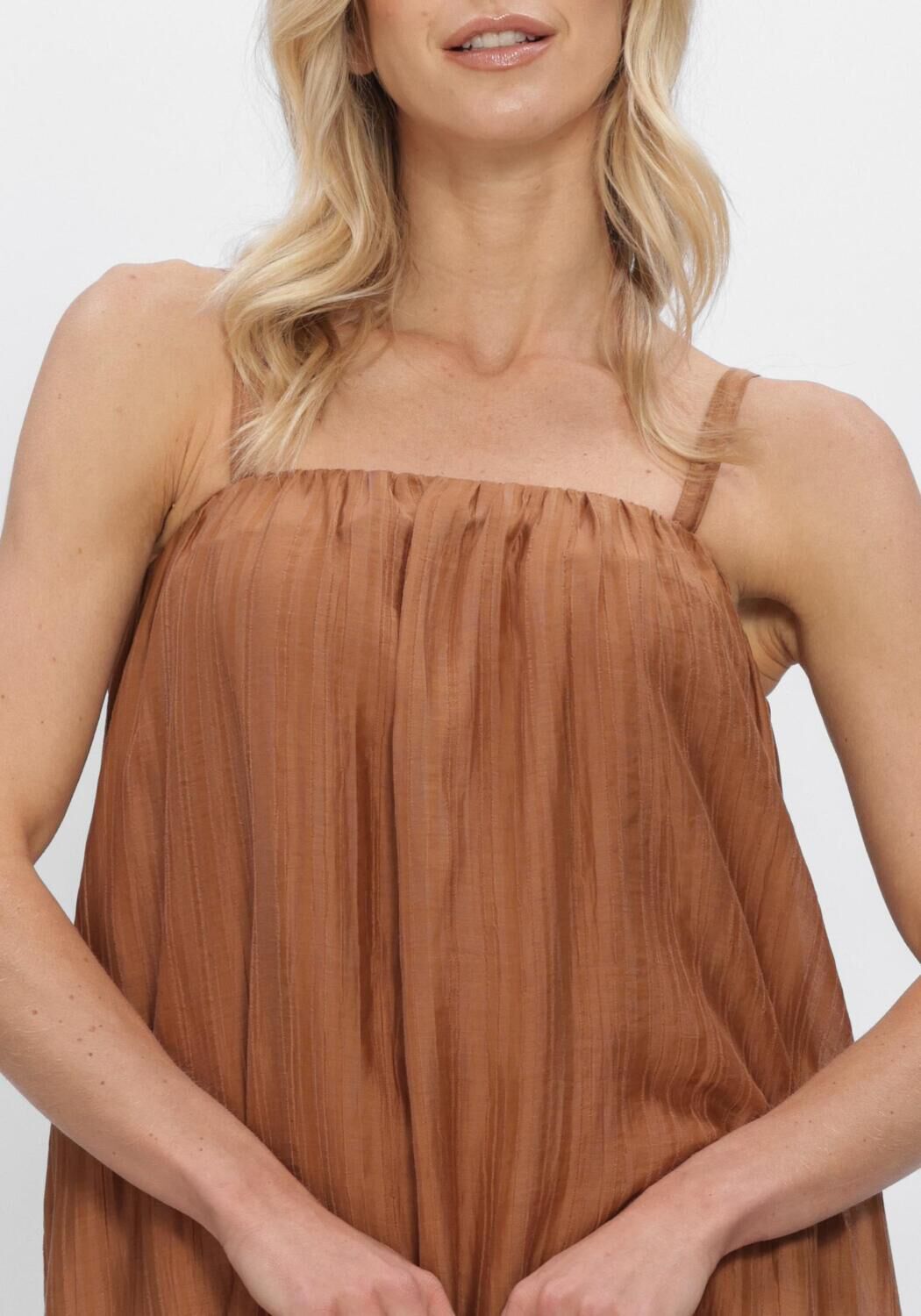 Bruine CO'COUTURE Maxi jurk REGGIECC STRAP DRESS - large