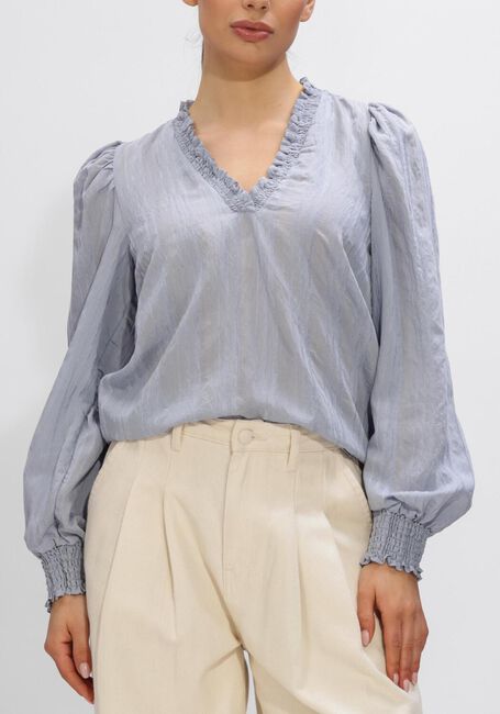 Blauwe CO'COUTURE Blouses KESI V-BLOUSE - large