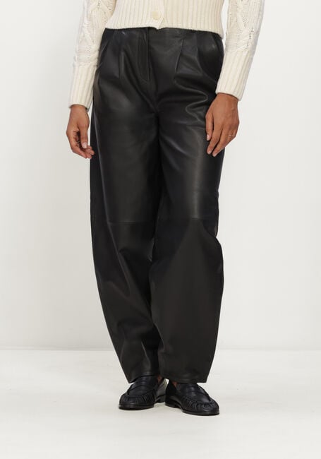 Zwarte COPENHAGEN MUSE Wijde broek CMROYAL-PANTS - large