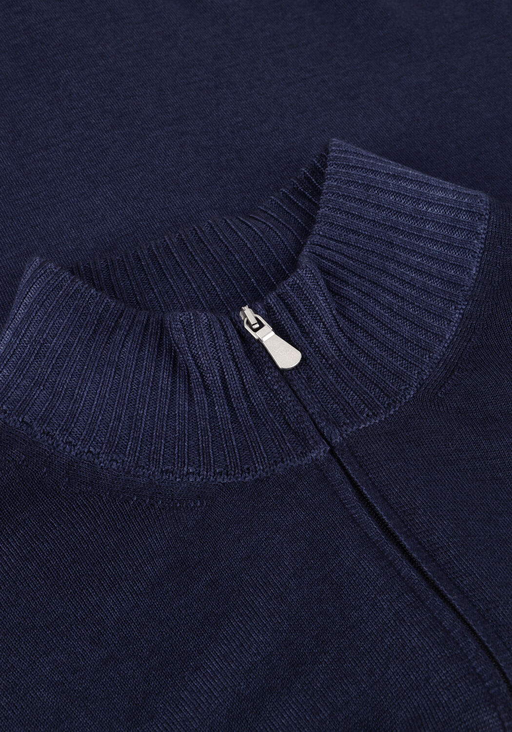 Donkerblauwe GRAN SASSO Vest JACKET ZIP - large