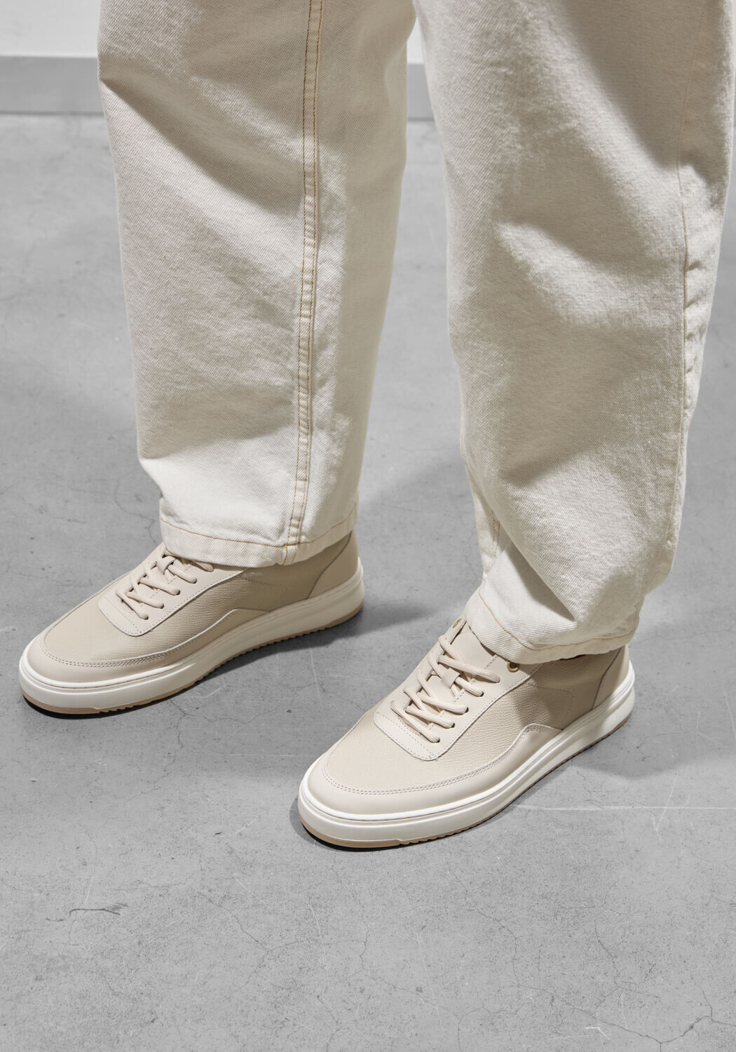 Beige FILLING PIECES Lage sneakers MONDO TECH CRUMBS - medium