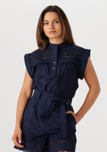 Donkerblauwe SUNCOO Blouses LUDY - large
