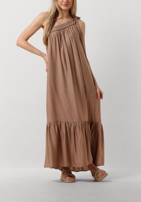 Beige CO'COUTURE Midi jurk HERA ASYM DRESS - large