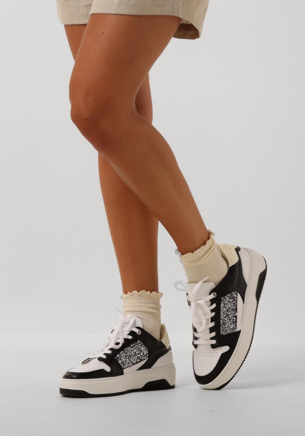 Witte NUBIKK Lage sneakers BASKET COURT DAMES - large