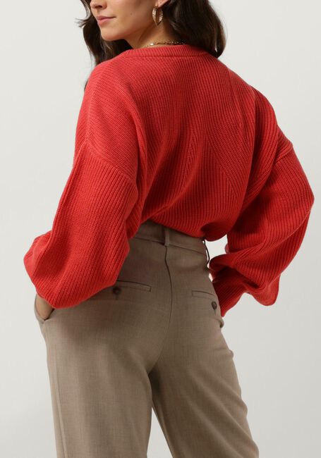 Koraal SUMMUM Trui BALLOON SLEEVE SWEATER ACRYLIC KNIT - large