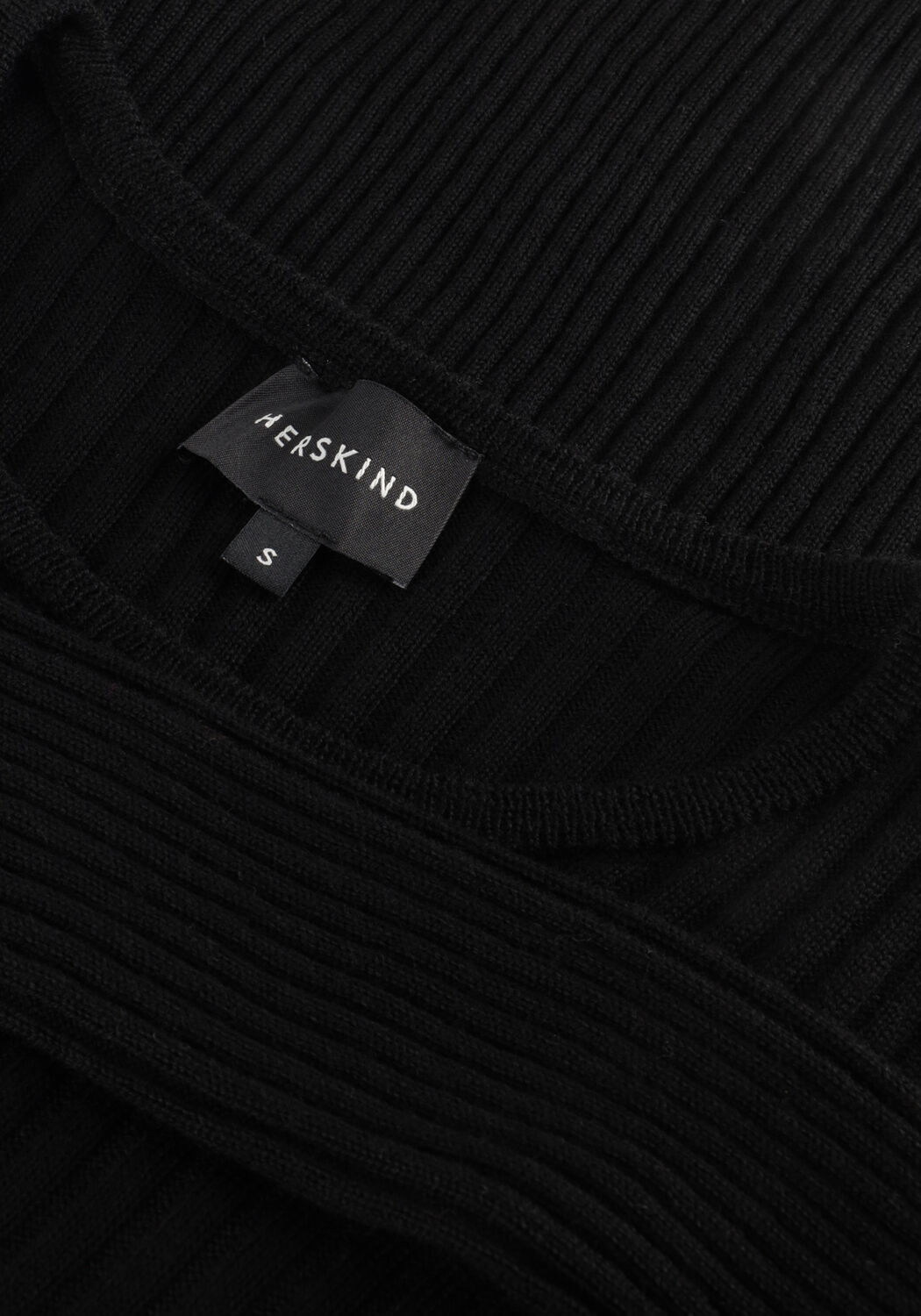 Zwarte HERSKIND Trui CAMB KNIT BLOUSE - large