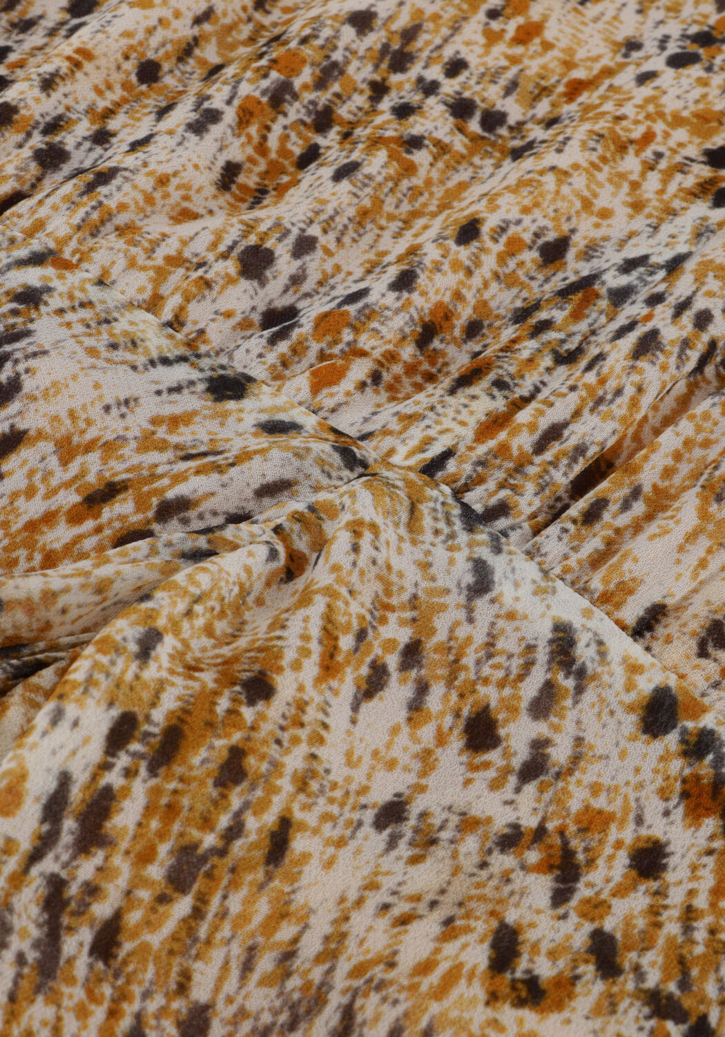 Bruine SECOND FEMALE Mini jurk LINARIA MINI DRESS - large