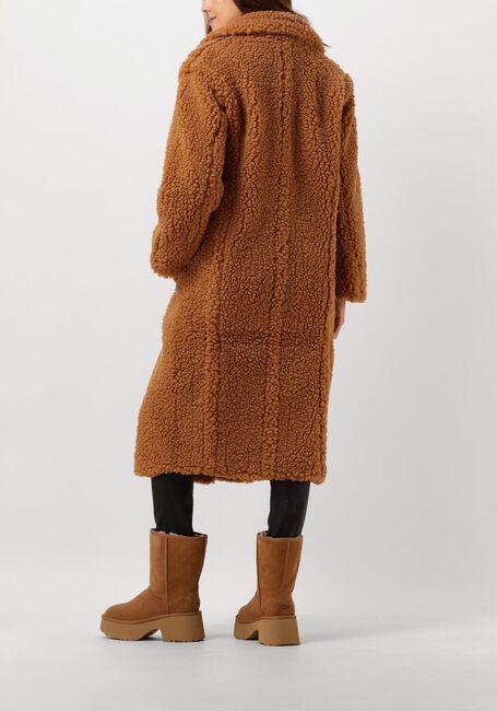 Camel UGG Teddy jas GERTRUDE LONG TEDDY COAT - large