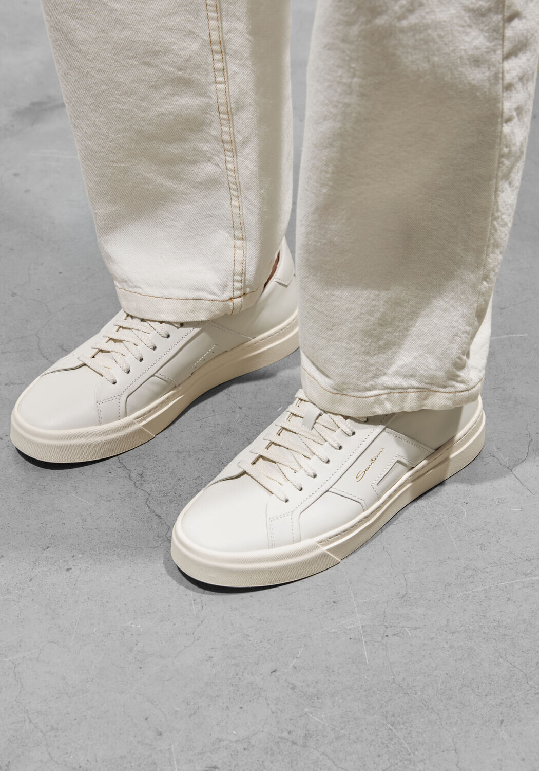 Witte SANTONI Lage sneakers DBS2 - large