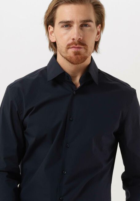 Donkerblauwe BOSS BLACK Klassiek overhemd H-HANK-KENT0C1-214 - large