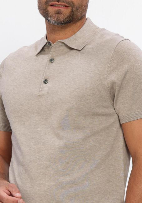 Beige PROFUOMO Polo POLO SS LUXURY BASIC - large