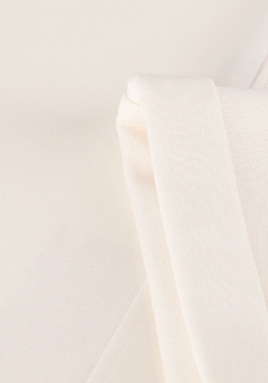 Gebroken wit SUMMUM Top SWEATER TOP SHORT SLEEVE - large