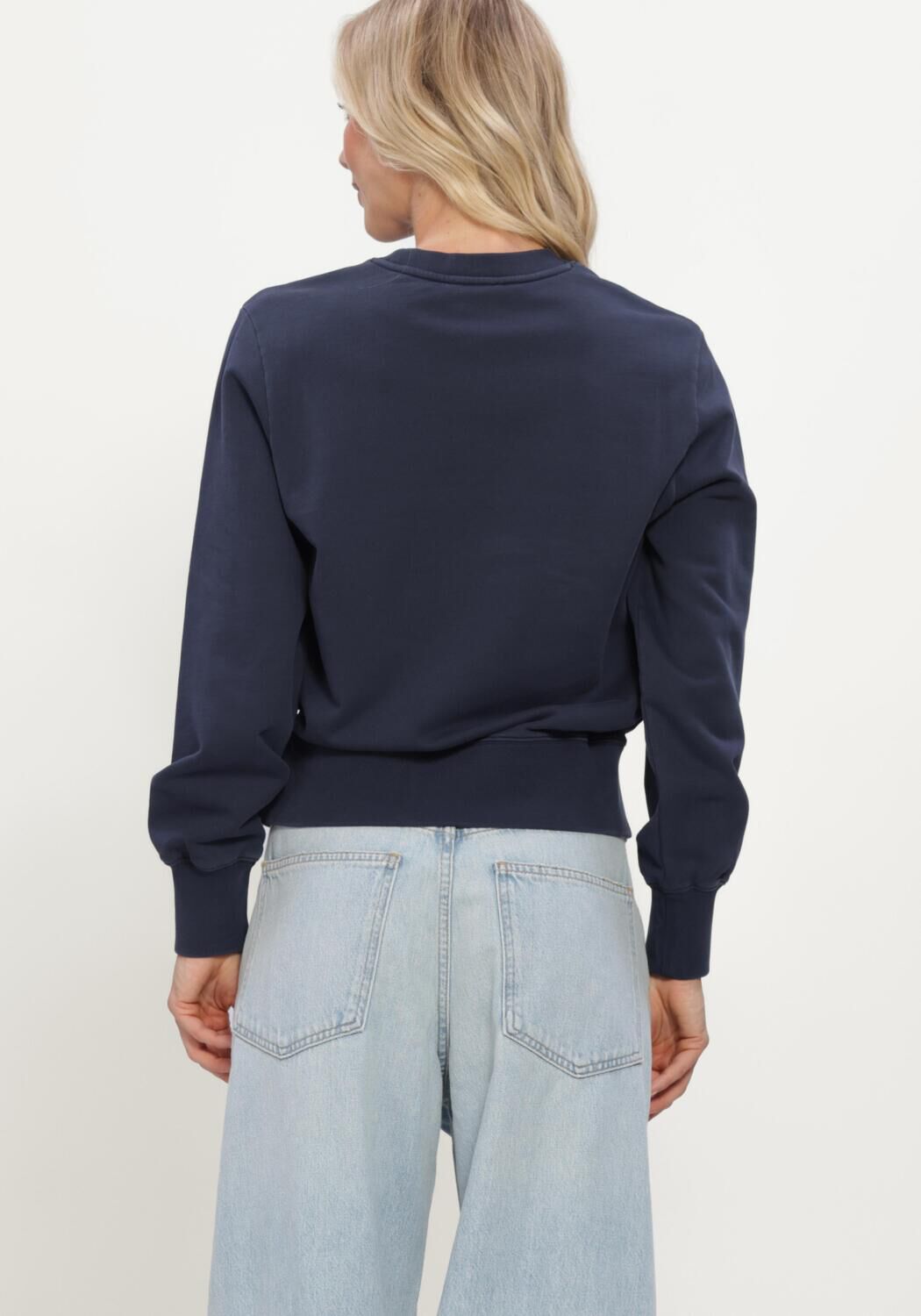Blauwe APC Sweater SWEATSHIRT APC VINTAGE - large