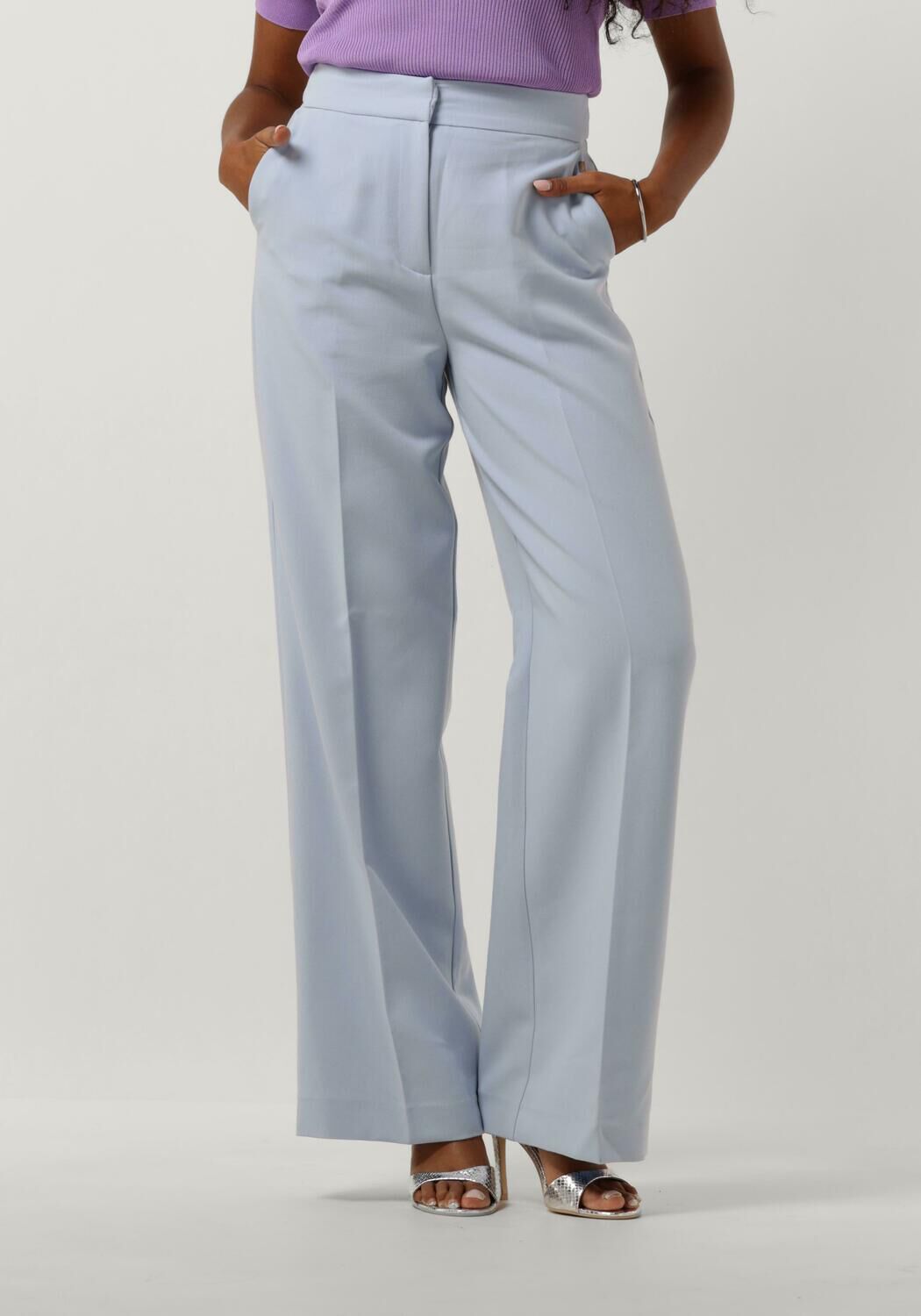 AAIKO Pantalon Dames Sonja R Pes 345, Maat: M, Kleur: Donkerblauw
