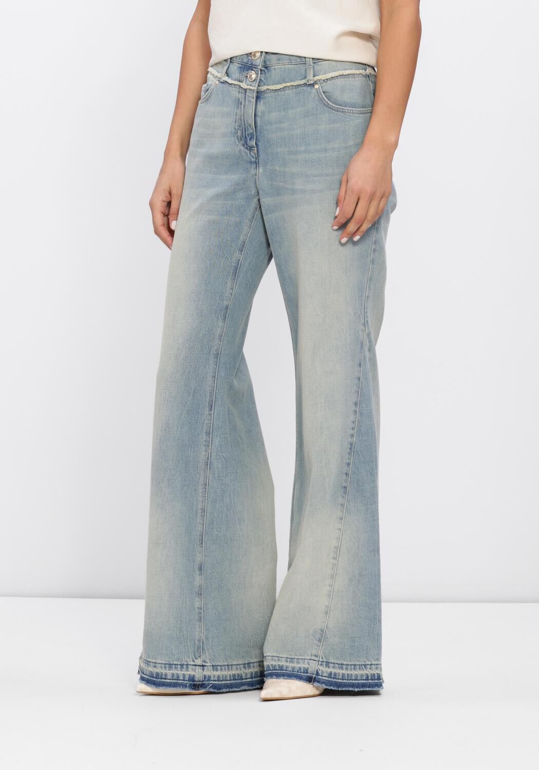 Blauwe LUISA CERANO Jeans 638886/4184-00 - large