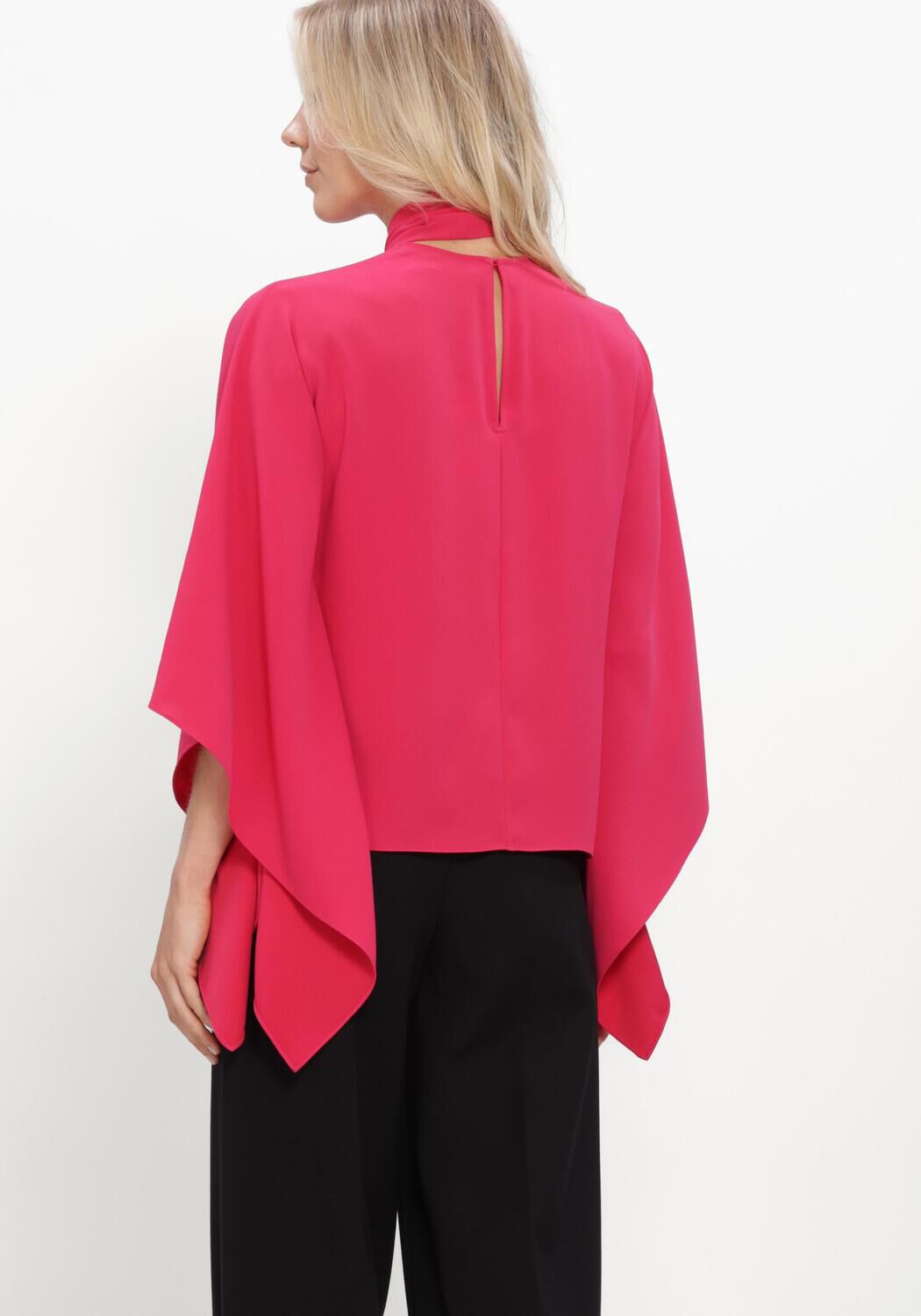 Fuchsia NATAN Top TOP 3/4 SLEEVED TOP - large
