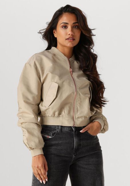 Beige SUMMUM Jack JACKET BOMBER - large
