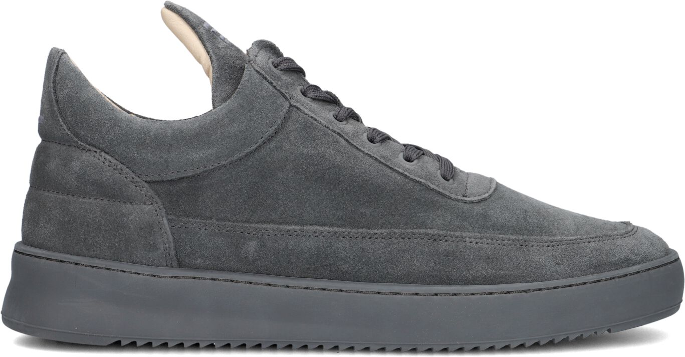 Filling Pieces Lage Sneakers Heren Lop Top Sue All, Maat: 42, Materiaal: Suède, Kleur: Grijs