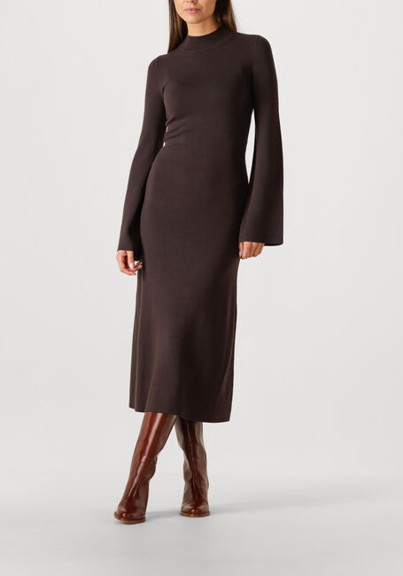 Bruine VANESSA BRUNO Midi jurk FABIANAR DRESS - large
