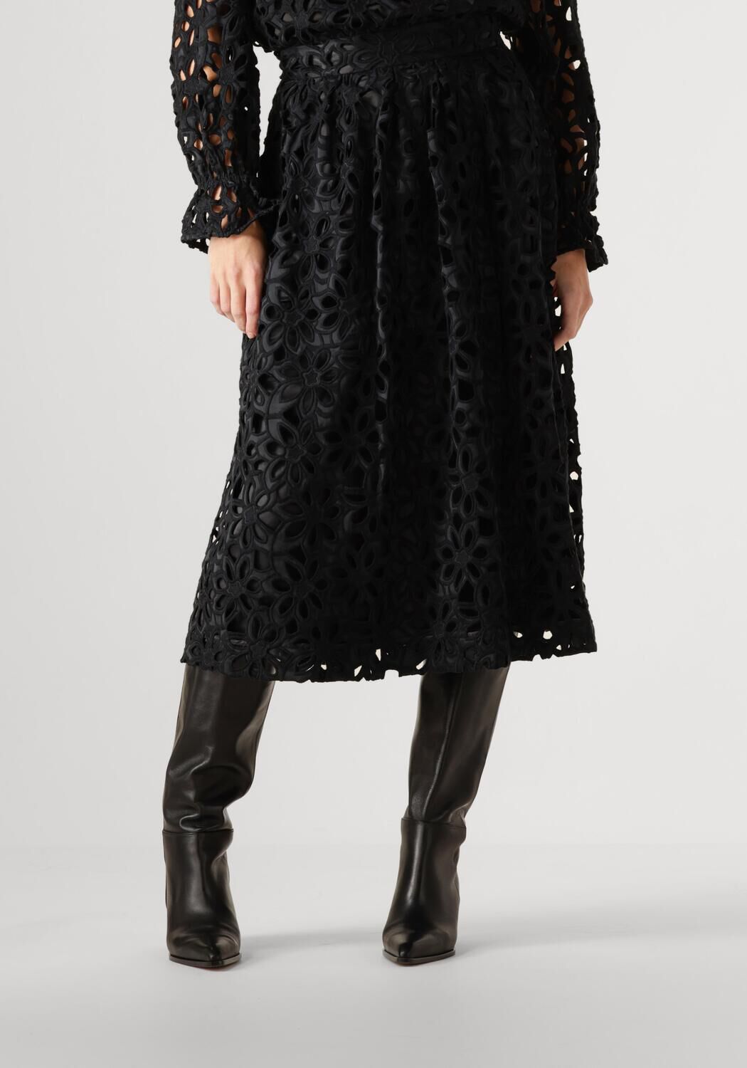 Dea Kudibal Midirok Dames Anona, Maat: L, Kleur: Zwart