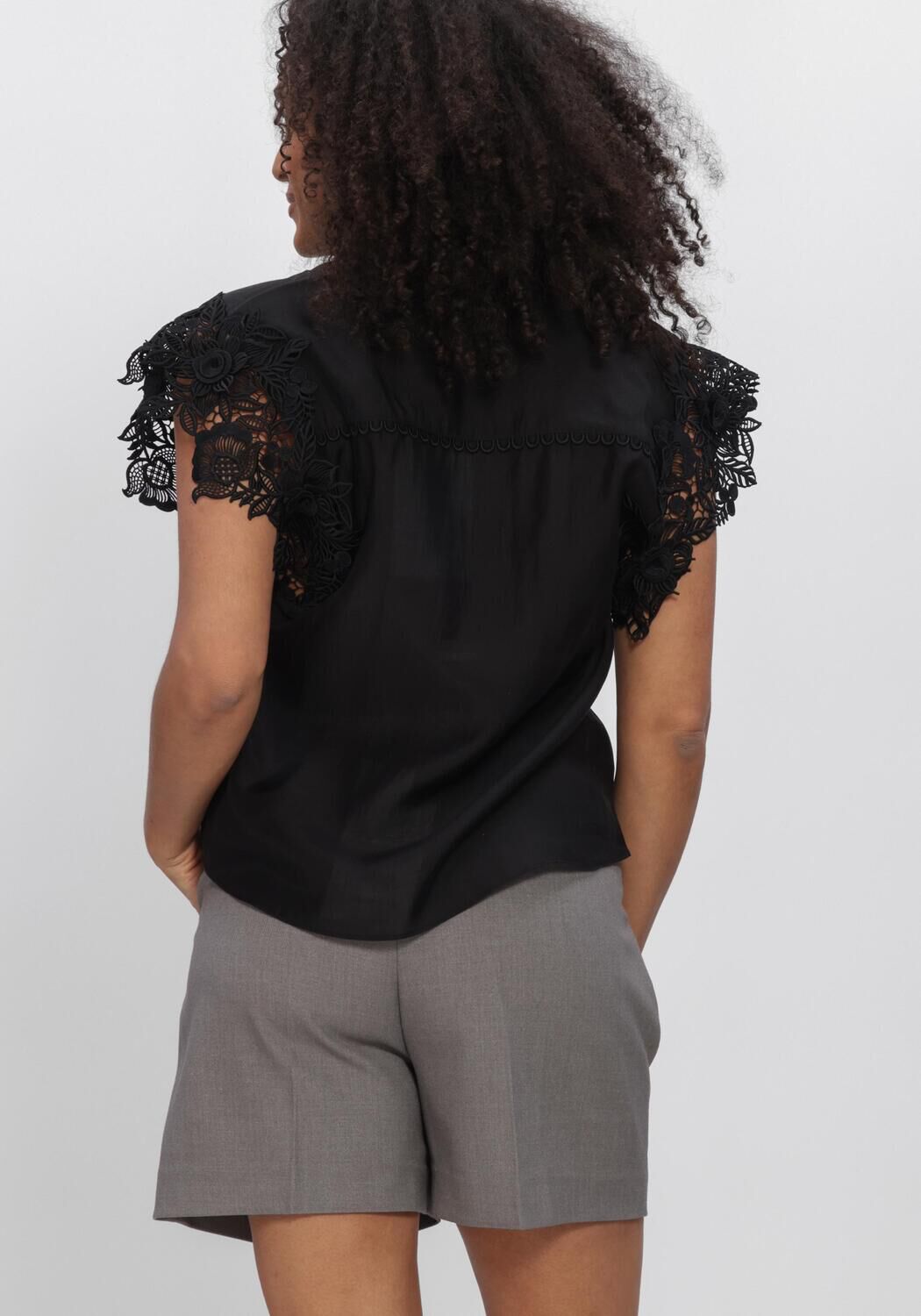 Zwarte COPENHAGEN MUSE Tops & T-shirts CMMOLLY-SHIRT - large