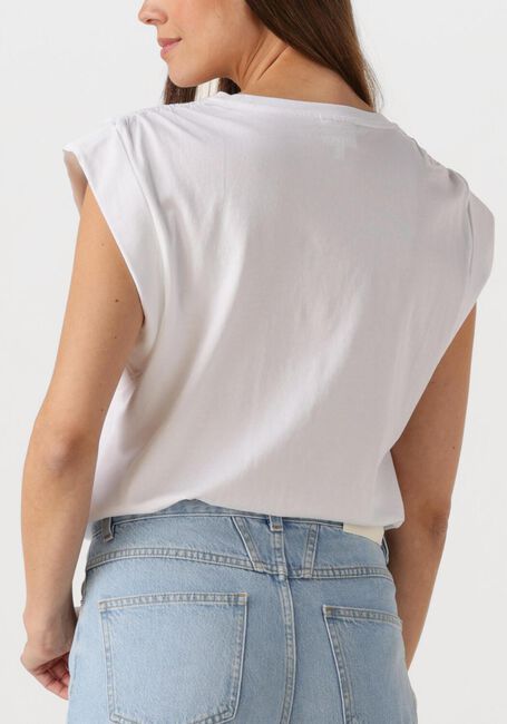 Witte DANTE6 Top SPARROW SEQUINS EMBELLISHED TEE - large