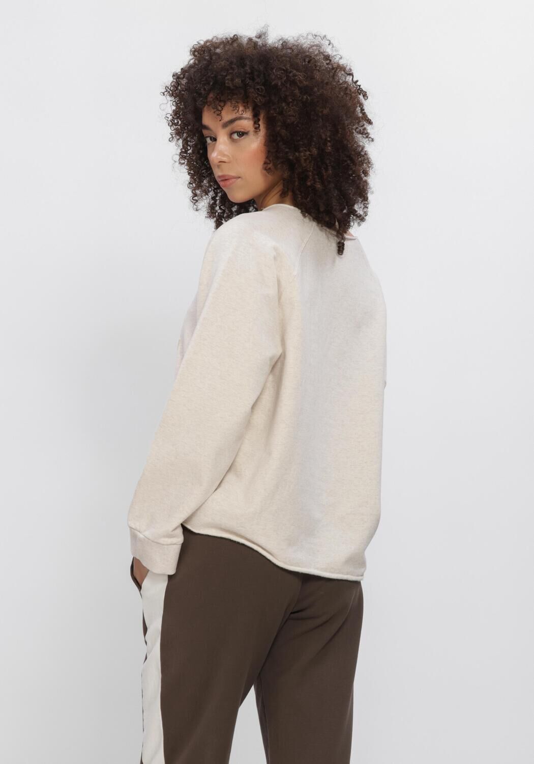 Ecru PENN & INK Sweater W26F1926 - large