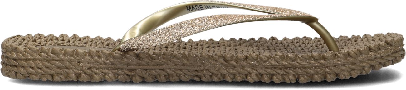 Ilse Jacobsen Teenslippers Dames Cheerful01, Maat: 38, Materiaal: Rubber, Kleur: Bruin