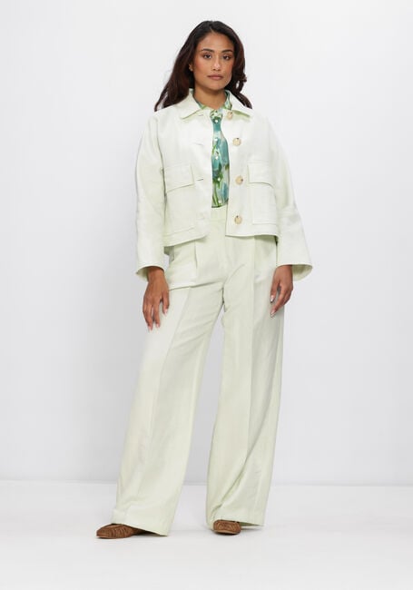 Groene LUISA CERANO Wijde broek 638901/3824-00 - large