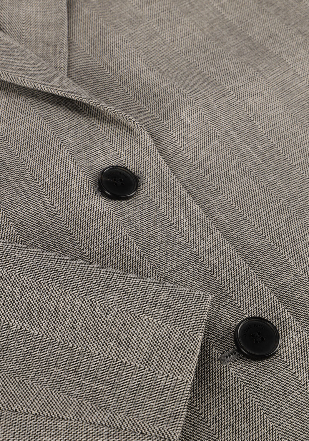 Grijze ANINE BING Blazer QUINN BLAZER - large
