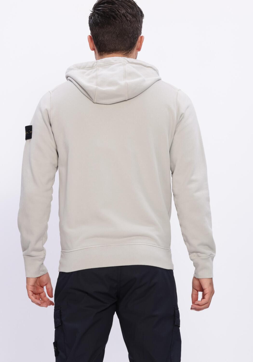 Grijze STONE ISLAND Sweater HOODIE SWEATER S0051 - large