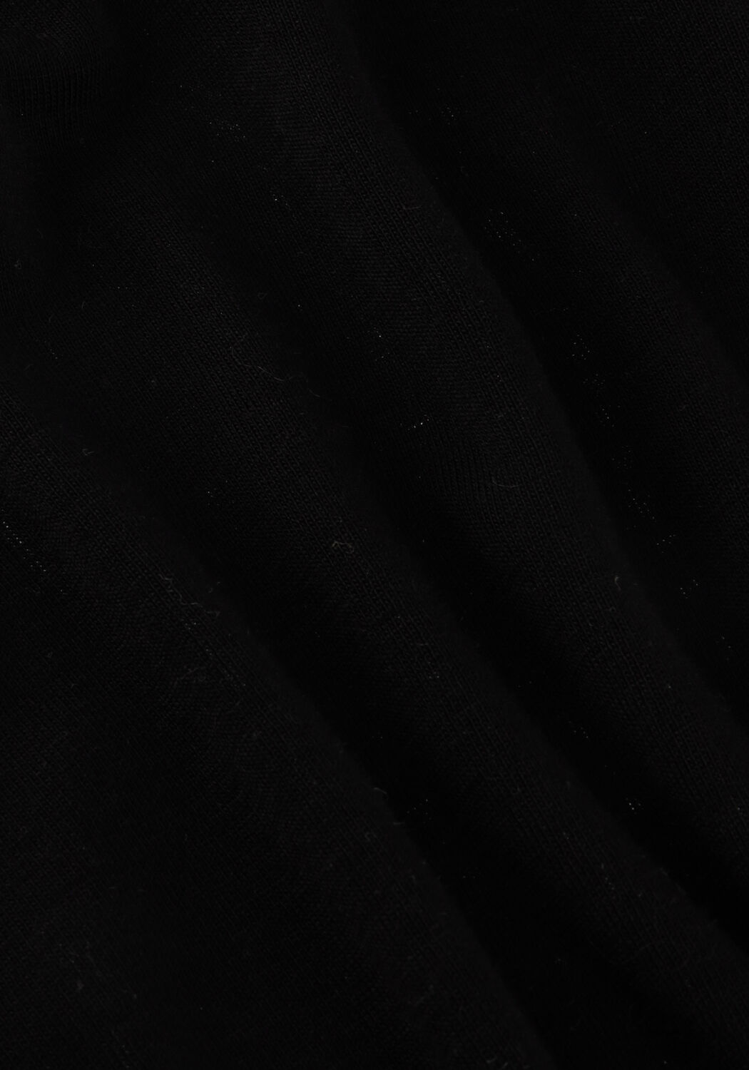 Zwarte ROHE Top OVERSIZED SOFT MERINO T SHIRT - large