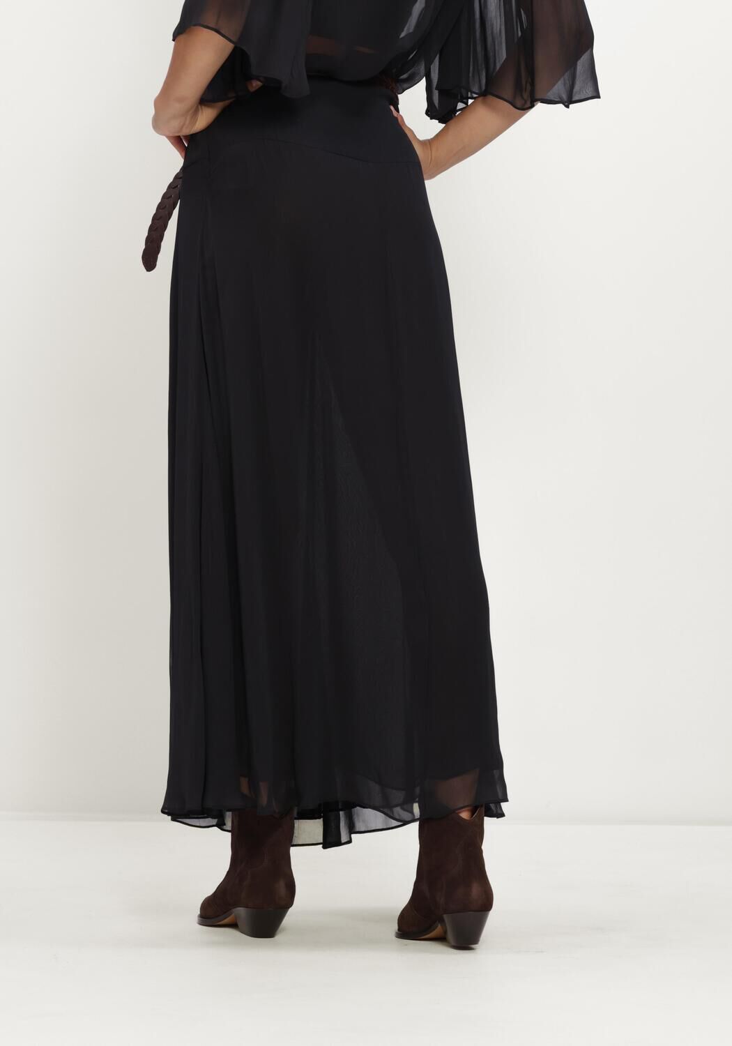 Zwarte ISABEL MARANT Maxirok FRAN - large