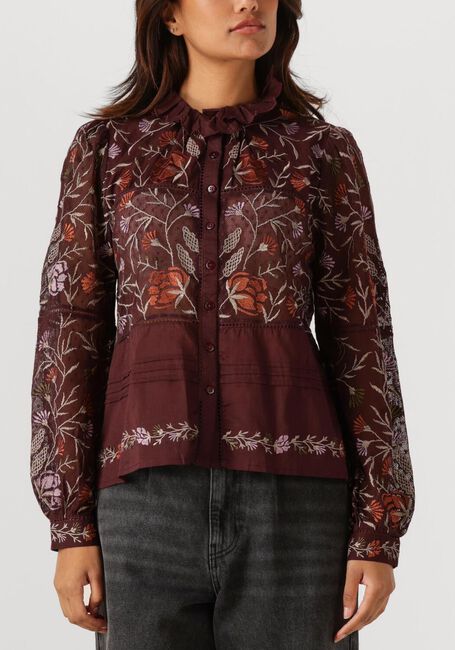 Bordeaux ANTIK BATIK Blouses ARIMA BLOUSE - large
