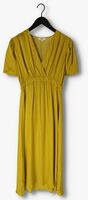 Gele SUNCOO Midi jurk COSIMA Gele SUNCOO Midi jurk COSIMA - medium