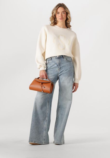 Ecru SUMMUM Sweater SWEATSHIRT VINTAGE SWEAT - large