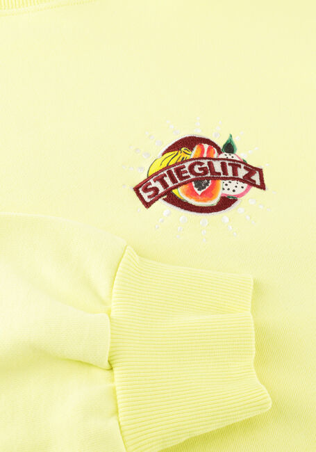 Gele STIEGLITZ Truien/vesten CINDY OVERSIZED SWEATER - large