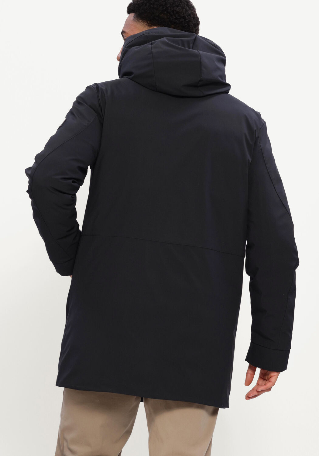 Zwarte PEUTEREY Parka's METIDE SRTR GRS 02 - large