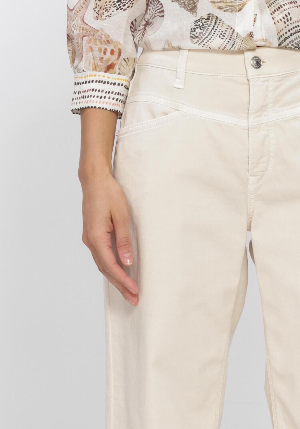 Ecru CAMBIO Mom jeans ELIN - large