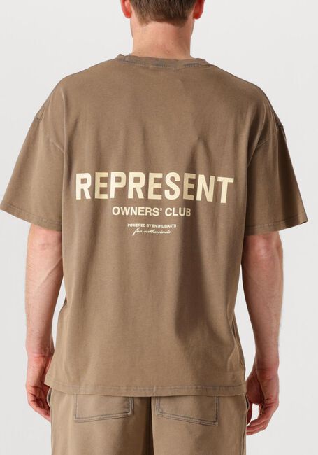 Taupe REPRESENT T-shirt REPRESENT OWNERS CLUB T-SHIRT - large