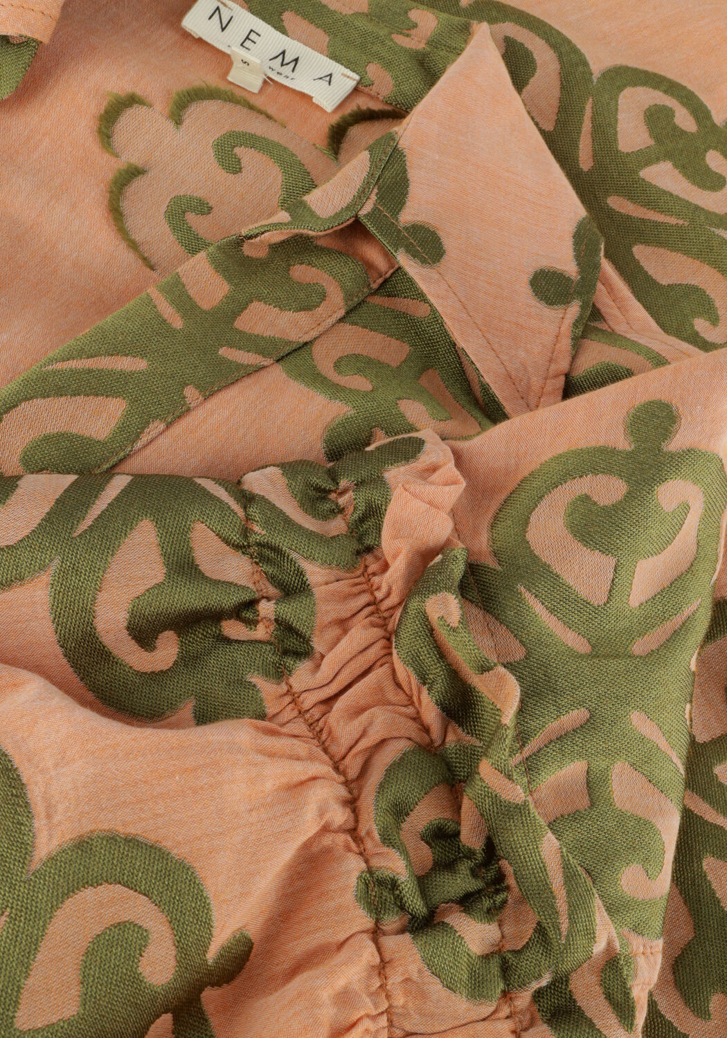 Roze NEMA Midi jurk N031 - large