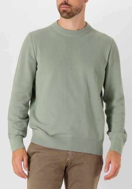 Groene BOSS BLACK Trui ECAIO-P - large