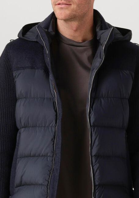 Donkerblauwe MOORER Gewatteerde jas ALLORI LSM - large